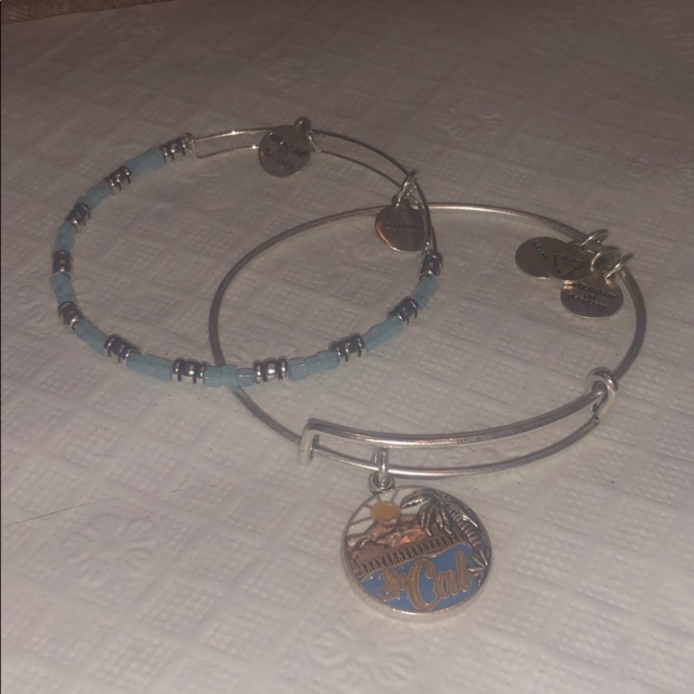 2 piece Alex and Ani Bracelet set